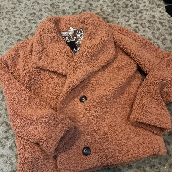 Teddy bear Sherpa jacket - Picture 1 of 5